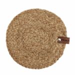 Natural Color Jute Round Dining Placemat - PM 001