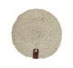 Bleach Color Round Kitchen Placemat, Coffee Placemat - PM 002
