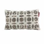 Modern Farmhouse White Leather Cushion - CS 101 (30x50cm)