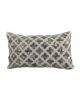 Home Decorative White Leather Cushion - CS 104 (30x50cm)