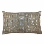 Home Decor Olive Green Soft Leather Cushion - CS 106 (30x50cm)