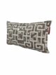 Home Decor Soft White Leather Cushion - CS 106 (30x50cm) - الصورة 2