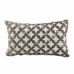 Beautiful Design White Leather Cushion - CS 103 (30x50cm)