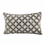 Beautiful Design White Leather Cushion - CS 103 (30x50cm)