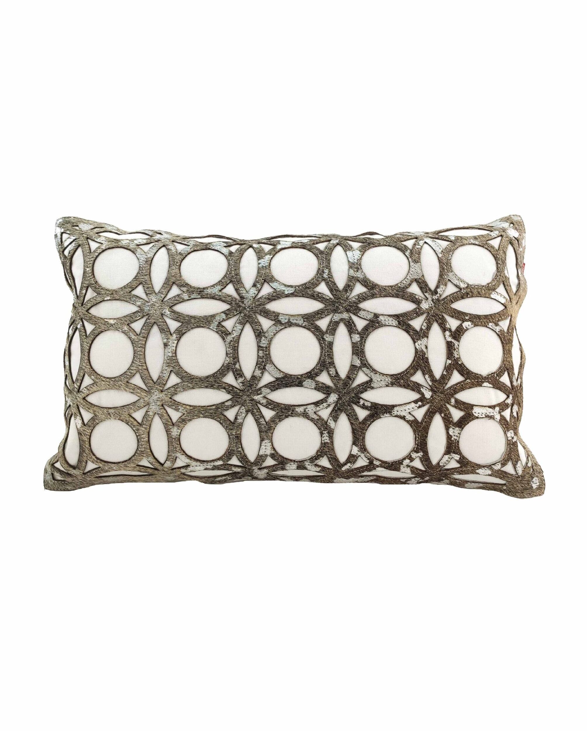 IMG_20220322_154632-scaled-2-2008x2500-1.jpg Decorative Home White Leather Cushion - CS 100 (30x50cm) - الصورة 1