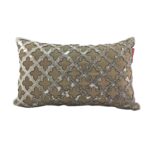 Beautiful Design Olive Green Leather Cushion - CS 103 (30x50cm)