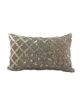 Beautiful Design Olive Green Leather Cushion - CS 103 (30x50cm)