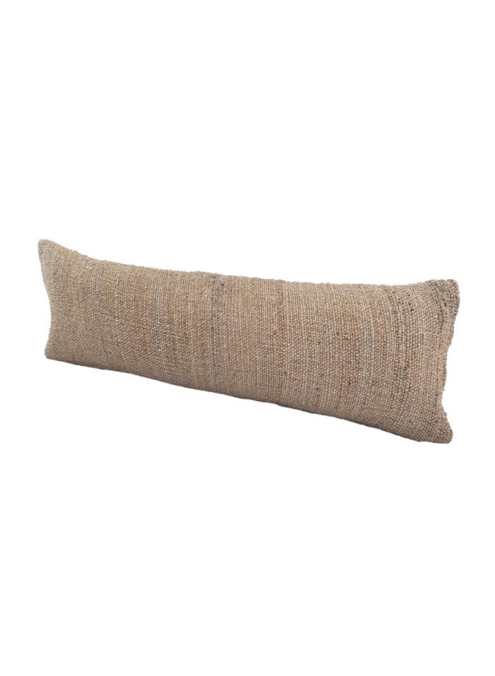 ⁦Jute & Cotton Cushion for Living Room, Bedroom - CS 131 (30x90cm)⁩ - الصورة ⁦2⁩