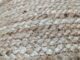 100% Natural Color Jute Cushion with Filler - CS 134 - الصورة 3