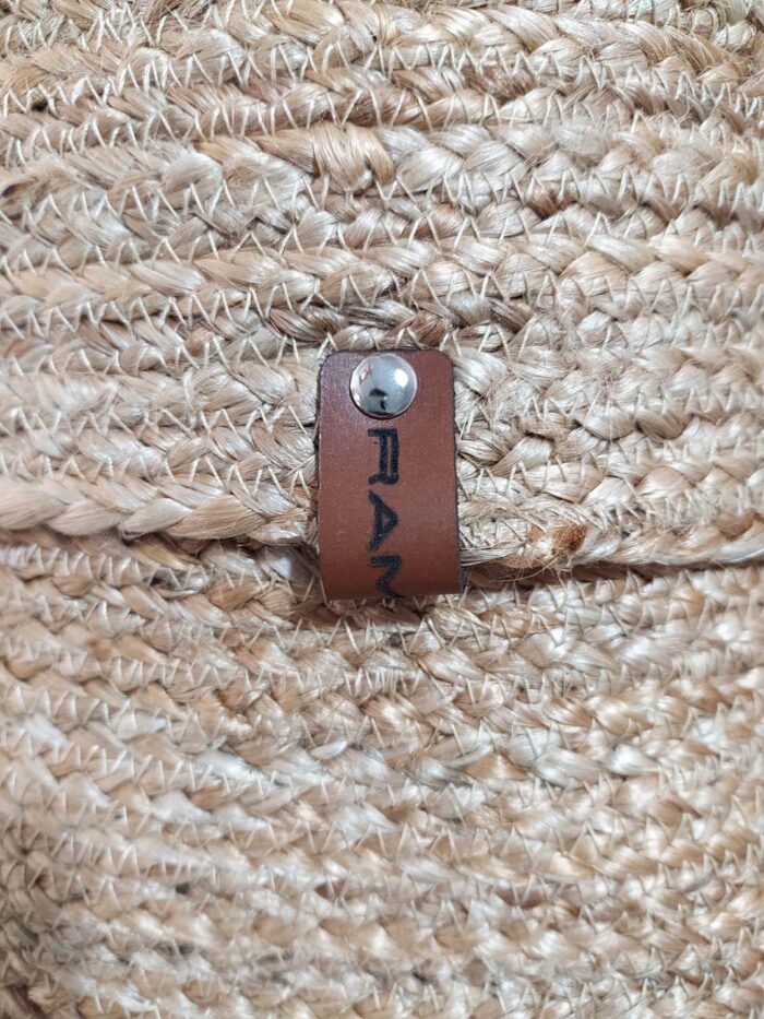 ⁦Natural Handmade Jute Basket for Living Room and Bedroom Storage - BS 016 (40x50cm)⁩ - الصورة ⁦2⁩