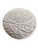 Cream Color Decorative Area Pouf for Playroom- PF 064 (40x40x40cm) - الصورة 2