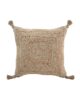 Natural Color Jute Tassel Cushion - CS 153 (40x40cm)