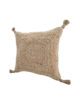 Natural Color Jute Tassel Cushion - CS 153 (40x40cm) - الصورة 2