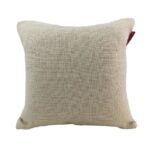 Natural Color Jute Cushion with Filler for Living Room, Couch - CS 154 (40x40cm)