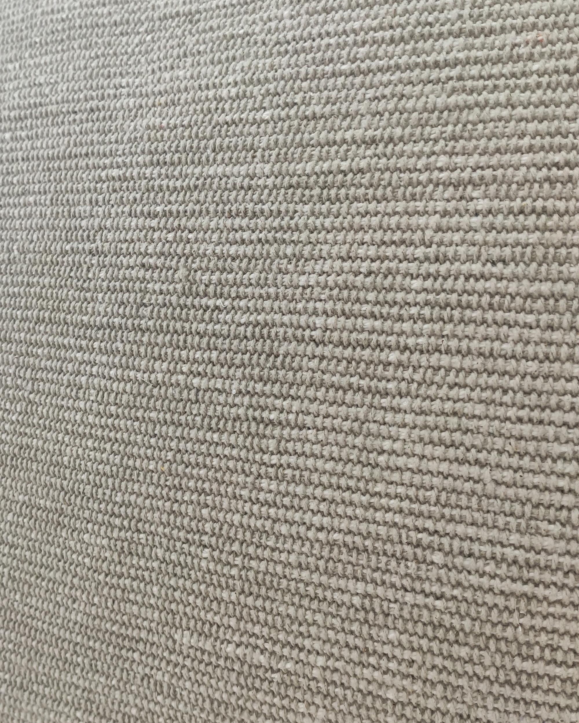 IMG_20220702_151442-1.jpg Grey Cotton Cushion with Filler for Window Seat, Bed, and Floor - CS 157 (60x60cm) - الصورة 3