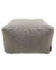 Grey Color Hallway Decor Cotton Pouf - PF 069 (50x50x30cm) - الصورة 2