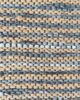 Multi Color Jute & Leather Woven Rug - WR 015 (170x240cm) - الصورة 4