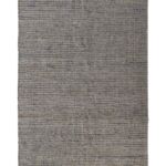 Multi Color Jute & Leather Woven Rug - WR 016 (170x240cm)