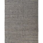 Multi Color Jute & Leather Woven Rug - WR 016 (170x240cm)