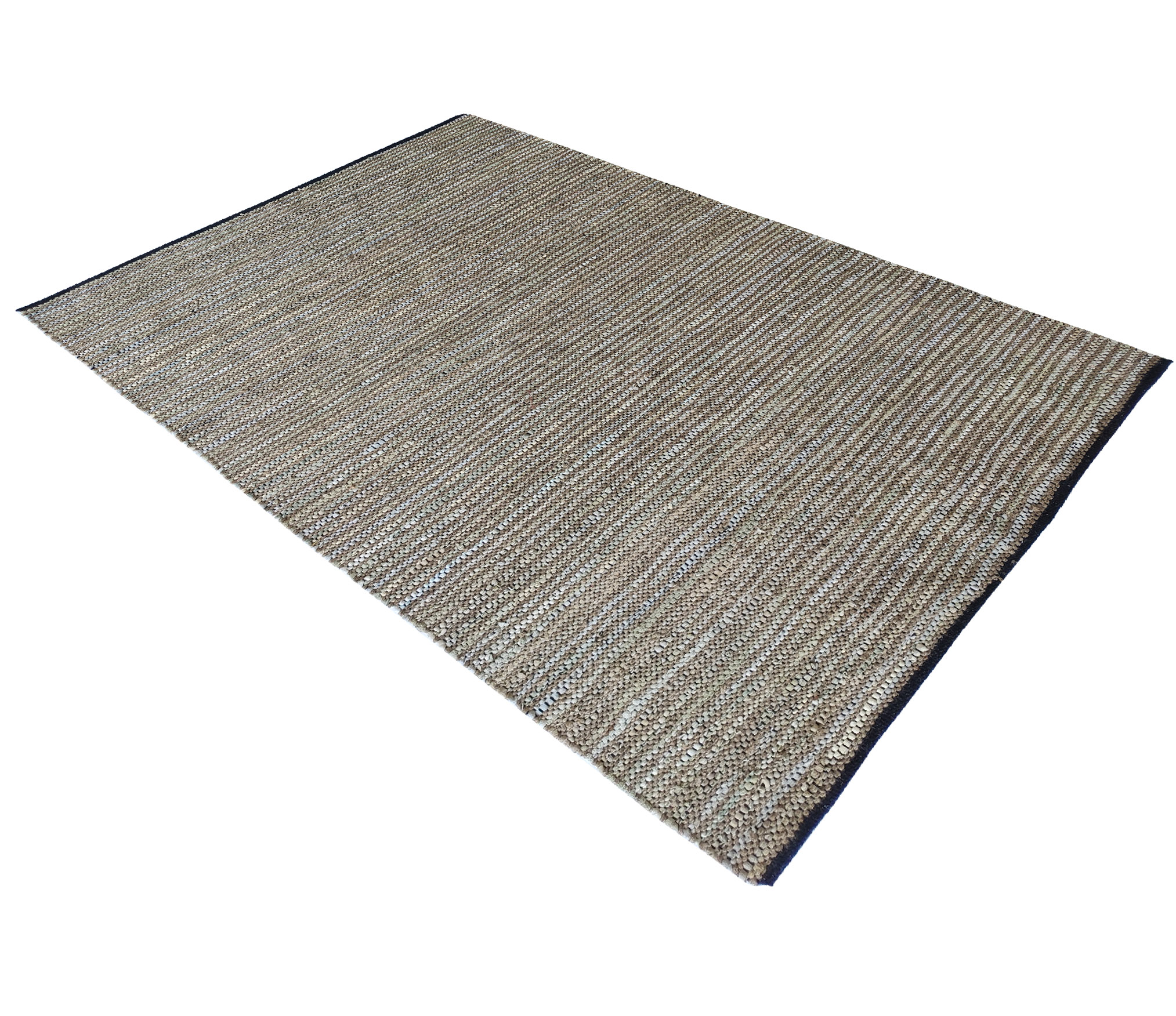 IMG_20220706_12342.jpg Multi Color Jute & Leather Woven Rug - WR 013 (200x300cm) - Image 3
