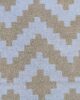 Beige & White Color Modern Floor Printed Rug - SP 016 (140x200cm) - الصورة 3