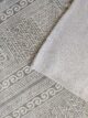 Brown & White Color Screen Printed Rug for Bedroom - SP 018 (140x200cm) - Image 2