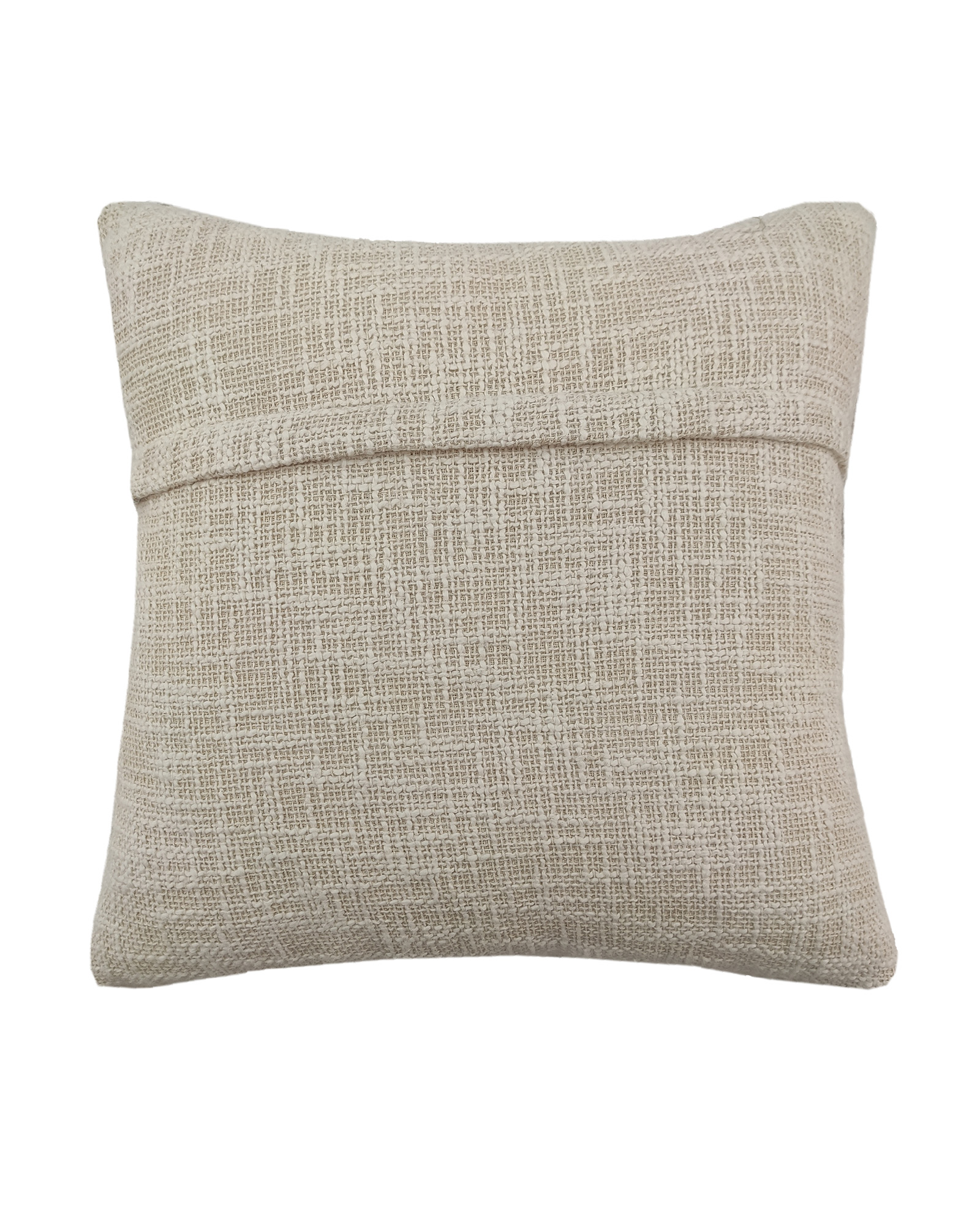 IMG_20220714_15252.jpg Natural Color Embroidery Cotton Cushion with Filler for Living Room - CS 160 (45x45cm) - الصورة 4