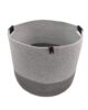 Handmade Cotton Basket with Handle - BS 019 (50Dx40Hcm)