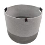 Handmade Cotton Basket with Handle - BS 019 (50Dx40Hcm)