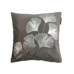 Grey Polyester Cushion Cover for Car and Living Room - CS 093 (45x45cm)