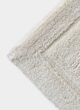 White Non-Slip Fluffy Soft Cotton Bathmat - BM 020 (40x60cm) - الصورة 2