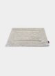 White Non-Slip Fluffy Soft Cotton Bathmat - BM 020 (40x60cm) - الصورة 4