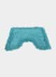 Turquoise Non-Slip Cotton Bathmat - BM 025 (40x40cm) - الصورة 3