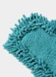 Turquoise Non-Slip Cotton Bathmat - BM 025 (40x40cm) - الصورة 2