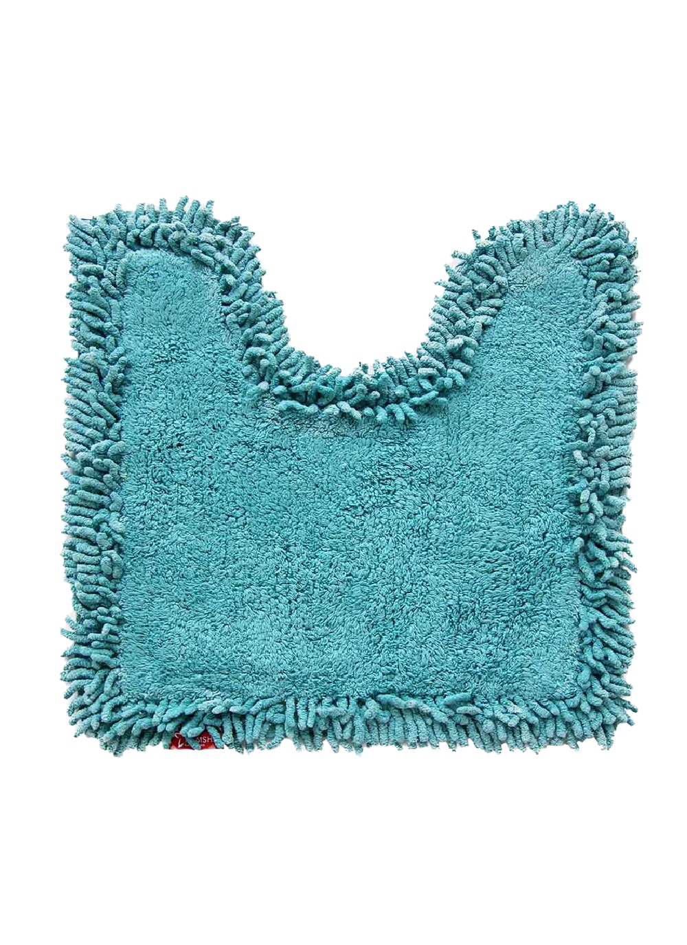 Ramsha-Carpet-Bathmat-BM-25-5-2.jpg Turquoise Non-Slip Cotton Bathmat - BM 025 (40x40cm) - الصورة 1