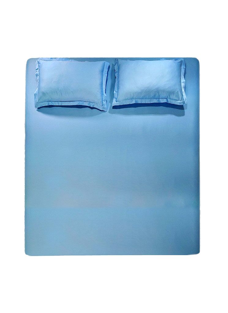 SKY-BLUE-745x1024-1.jpg Amazing Sky Blue Cotton Bedsheet - BD 004 (230x250cm)