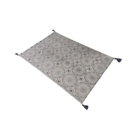 Screen printed handmade rug for modern home floorings, rugs Dubai, dining table rugs, and outdoor rugs