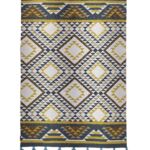 Screen printed handmade rug for modern home floorings, rugs Dubai, dining table rugs, and outdoor rugs