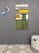 Living Room Wall Hanging WH 014 Multi Color (45x90cm) - الصورة 2