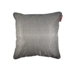 Black and White Polyester Cushion Cover for Living Room, Floor, and Sofa - CS 074 (45x45cm)