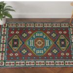 DD 019 drawing room decor digital printed rug, vibrant and cozy addition for your space by Ramsha Home.