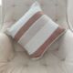 45x45cm polyester cushion CS-253 with filler, featuring a home decor woven texture for versatile use on car seats by Ramsha Home.