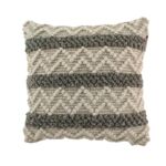 Multi Color Cotton & Wool Cushion - CS 161(45x45cm)