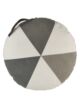 Multi Color Cotton Cushion with Filler with Leather Handle for Window Seat, Cafe - CS 223 (50x50x20cm) - الصورة 4