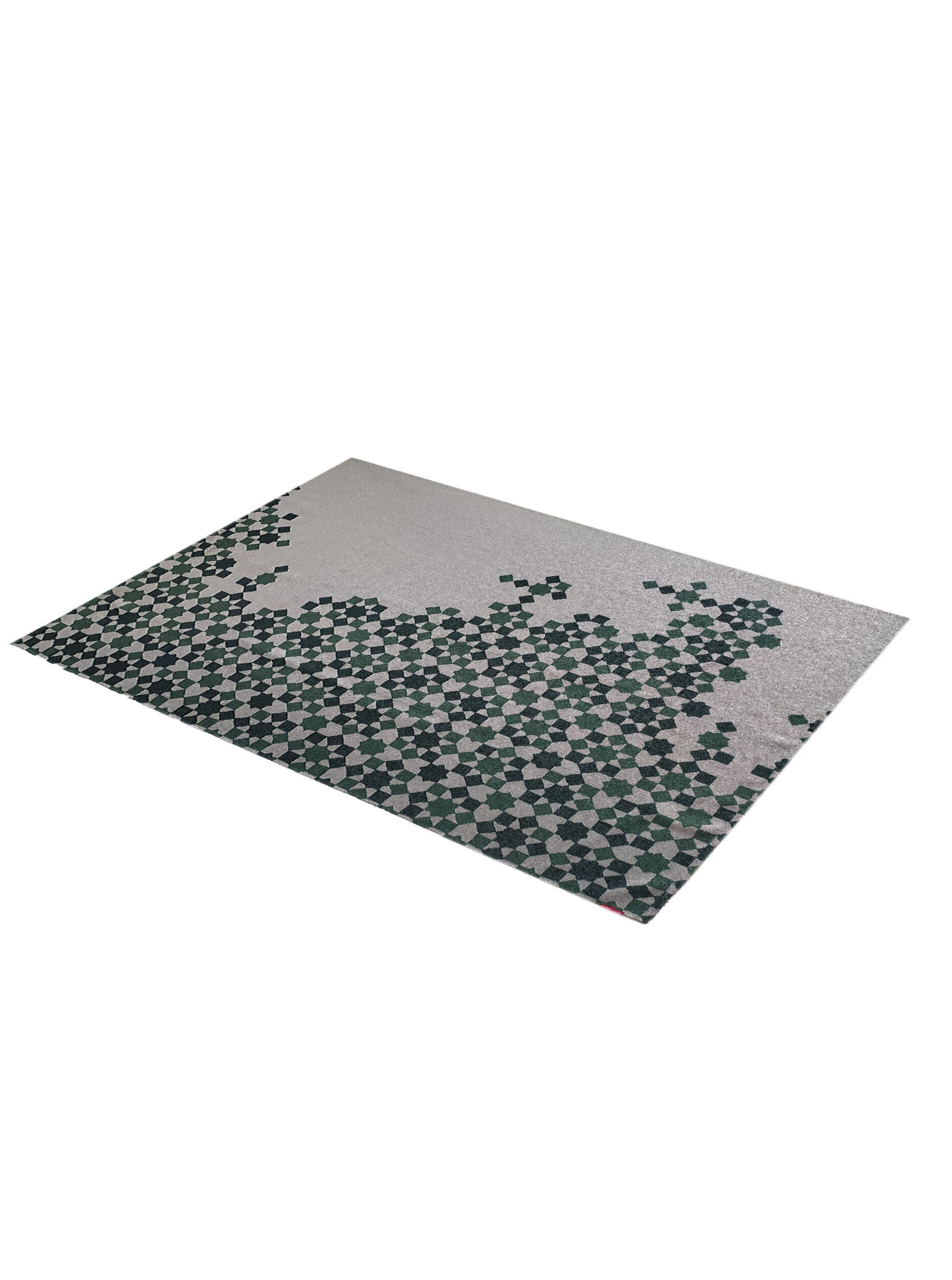 Chic Green Multi Color Polyester Digital Printed Rug DD 008 (170x240cm) for Elegant Bedroom Decor by Ramsha Carpets Chic green multi-color polyester digital printed rug DD 008, 170x240cm, designed to bring elegance and style to bedroom decor by Ramsha Carpets.