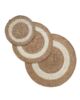 Handmade Natural & Bleach Color Braided Jute Round Rug - BR 008 - Image 5