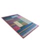 Dynamic 170x240cm digital printed rug, DD 004, with a multi-color design ideal for adding a vibrant touch to home spaces by Ramsha Home.