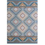 Chic home decor digital printed rug DD 016, 140x200cm, perfect for infusing your space with a contemporary and stylish design by Ramsha Carpets.