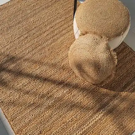 Beautiful Handmade Jute Floor Braided Rug - BR 021 (300x400cm)