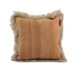 Light Orange Color Modern Home Decor Cushion - CS 141 (45x45cm)